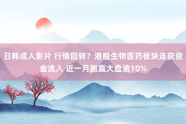 日韩成人影片 行情回转？港股生物医药板块连获资金流入 近一月跑赢大盘逾10%